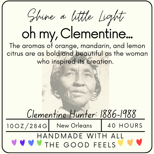 oh my, Clementine...