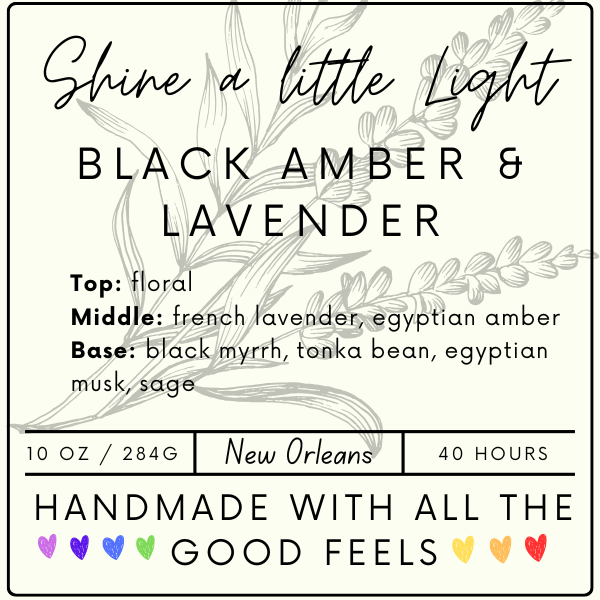 Black Amber & Lavender